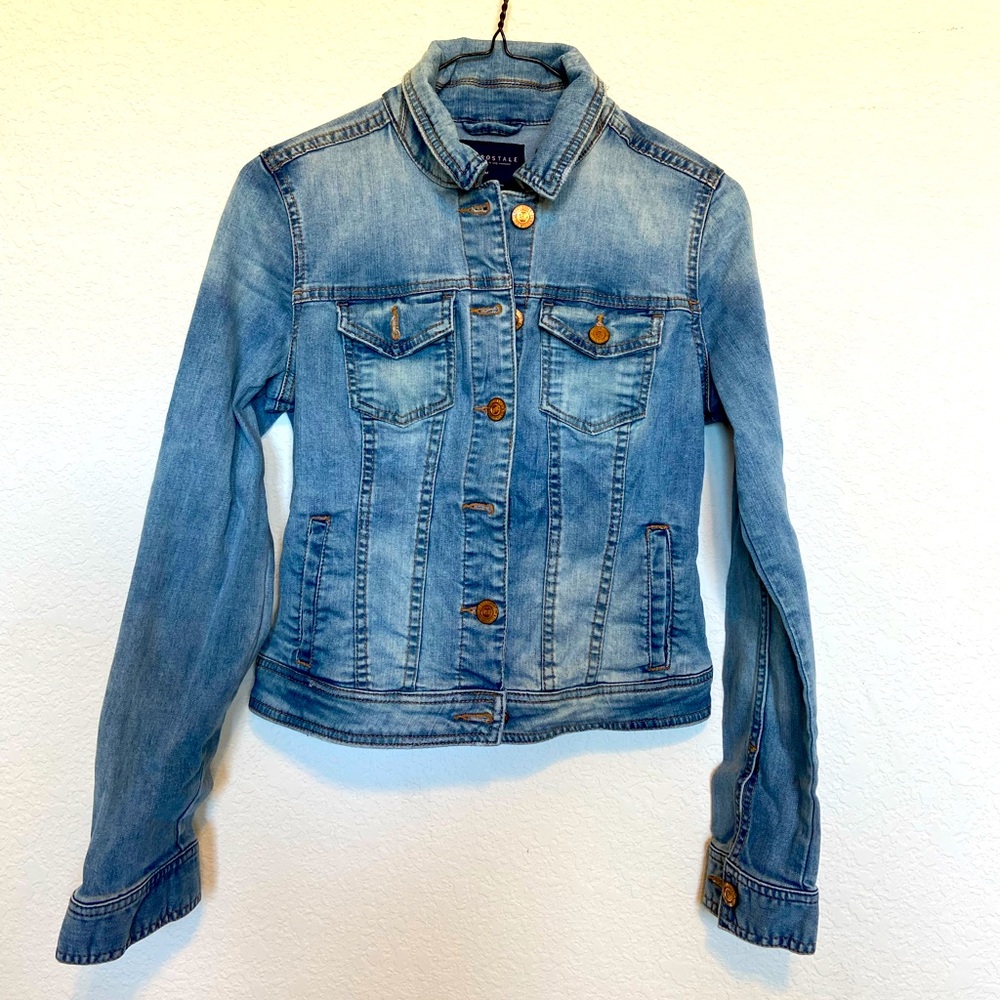Aeropostale Stretchy Denim Jacket